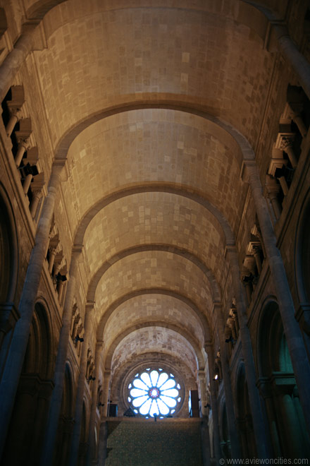 Barrel Vaulted Ceiling Of The Se Cathedral Lisbon Pictures