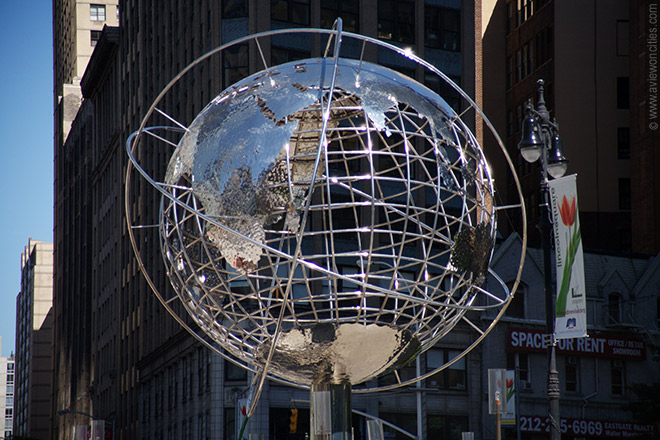 nyc globe