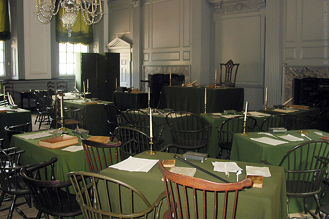 Independence Hall Interior Philadelphia Pictures