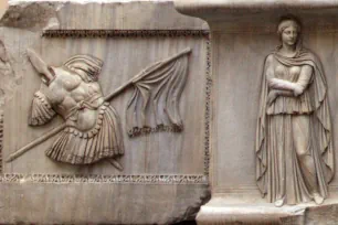 Relief of the Temple of Hadrian at the Capitoline Museums, Rome