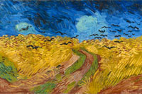 Wheatfield with crows, Van Gogh Museum, Amsterdam