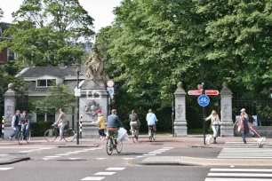 East entrance to Vondelpark, Amsterdam