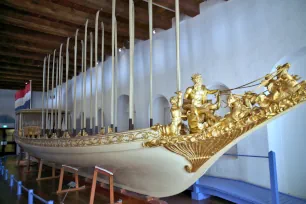 Royal Barge, Scheepvaartmuseum, Amsterdam