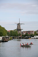 Molen De Gooyer, a windmill in Amsterdam