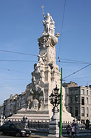 Schelde Vrij Monument, Marnix Square, Zuid