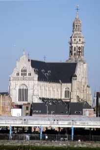 St. Paul's Church in Antwerp seen from the Left Bank