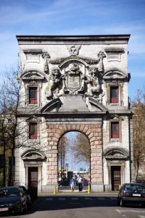 East facade of the Waterpoort in Antwerp