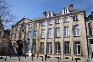 Plantin-Moretus Museum at the Vrijdagmarkt in Antwerp