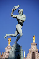 Brabo Statue, Grote Markt, Antwerp