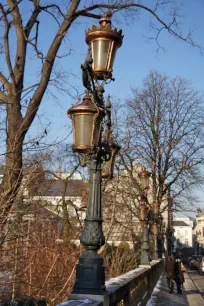 Lamppost at the Botanical Garden in Antwerp