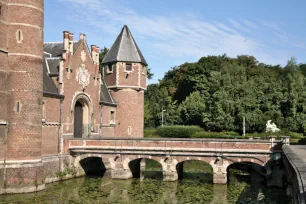 Moat Bridge of the Sterckshof Castle in Antwerp