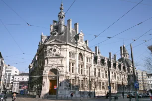 National Bank Building seen from Leopoldplaats, Antwerp