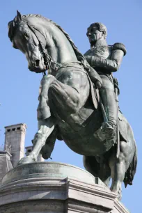 Statue of King Leopold I, Leopoldplaats, Antwerp