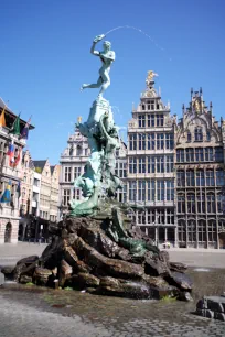 Brabo Fountain, Grote Markt, Antwerp