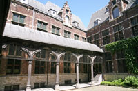 Courtyard of the Oude Beurs in Antwerp