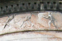 Details from the frieze of the Lysicrates Monument