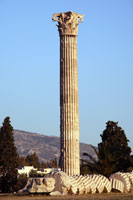 Column of the Temple of Zeus