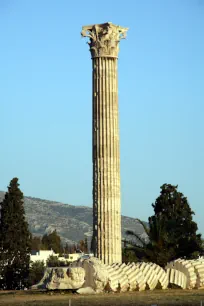 Column of the Temple of Zeus, Athens