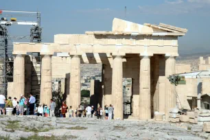 Central gateway in the Propylaea