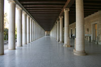 Colonnade, Stoa of Attalos