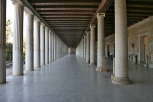 Colonnade, Stoa of Attalos, Athens