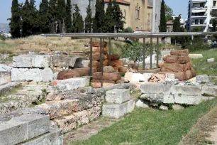 Remains of the City Gate of Athens