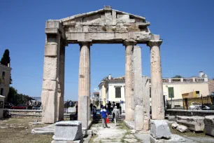 Gate of Athena Archegetis, Roman Agora, Athens