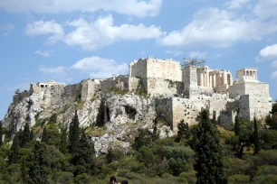 Acropolis seen from Aeropagus Hill
