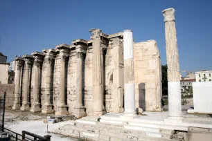 Outer wall of the Library of Hadrian, Athens