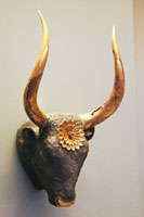 Bull with Golden Horns