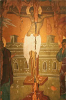 Icon in the Byzantine Art Museum