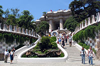 Entrance Staircase, Parc Guell