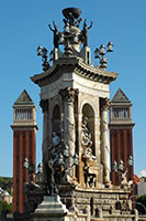 Fountain at Placa d'Espanya, Barcelona
