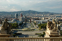 View from Palau Nacional