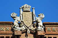 Coat of arms, Arc de Triomf