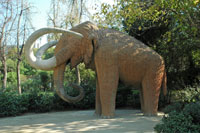 The Mammoth sculpture in the Parc de la Ciutadella, Barcelona