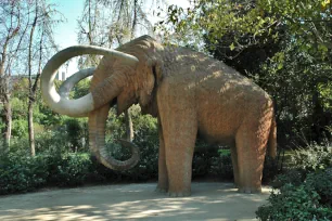The Mammoth sculpture in the Parc de la Ciutadella, Barcelona