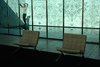 Barcelona Chairs, Mies van der Rohe Pavilion