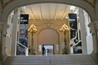 Inside the MNAC museum in Barcelona