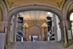 Inside the MNAC museum in Barcelona