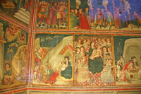Frescoes in the Capella de Sant Miquel