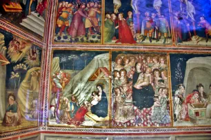 Frescoes in the Capella de Sant Miquel, Monastery of Pedralbes