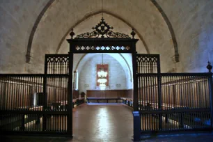 The refectory of the Monastery of Pedralbes in Barcelona