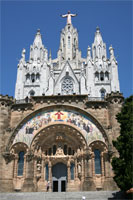 Temple of Tibidabo (Church of the Sacred Heart), Barcelona