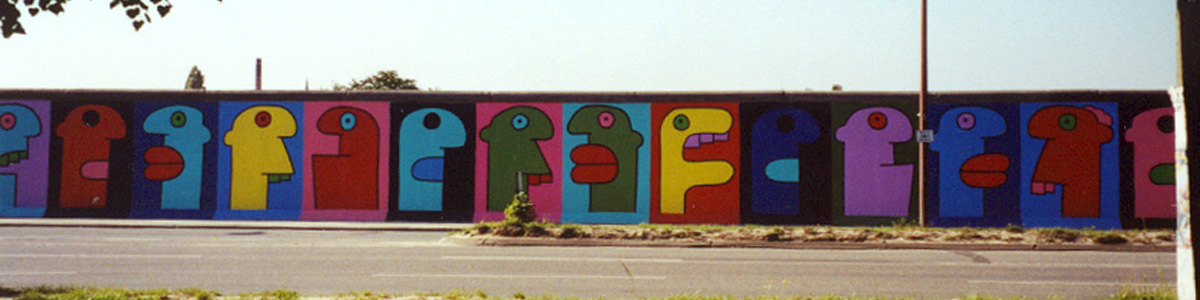 East Side Gallery, Berlin Wall