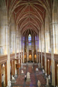 Interior of the Friedrichswerdersche Kirche in Berlin