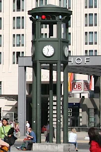 Traffic light tower, Potsdamer Platz, Berlin