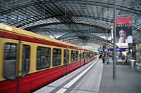 Inside the Hauptbahnhof
