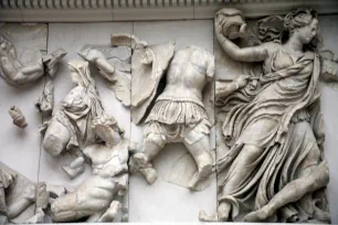 Relief on the Pergamon Altar, Pergamon Museum, Berlin