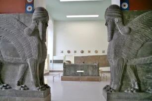 Assyrian winged lions, Pergamon Museum, Berlin